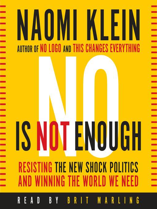 Cover image for No Is Not Enough